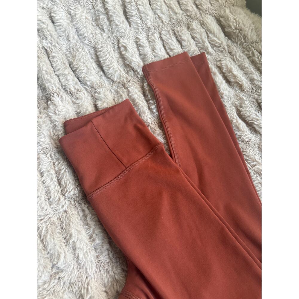 Girlfriend Collective Float High Rise Seamless Leggings XXS Mahogany - Picture 3 of 7